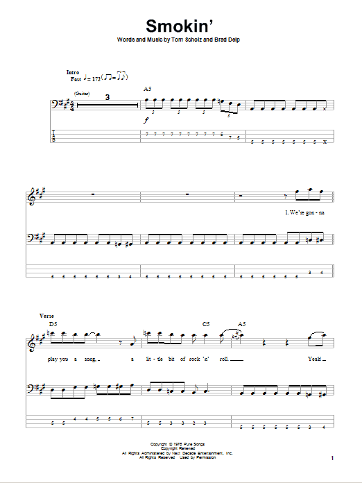 Produktgalerie: Seite 1 von 1 Smokin', Boston, E-Bass
