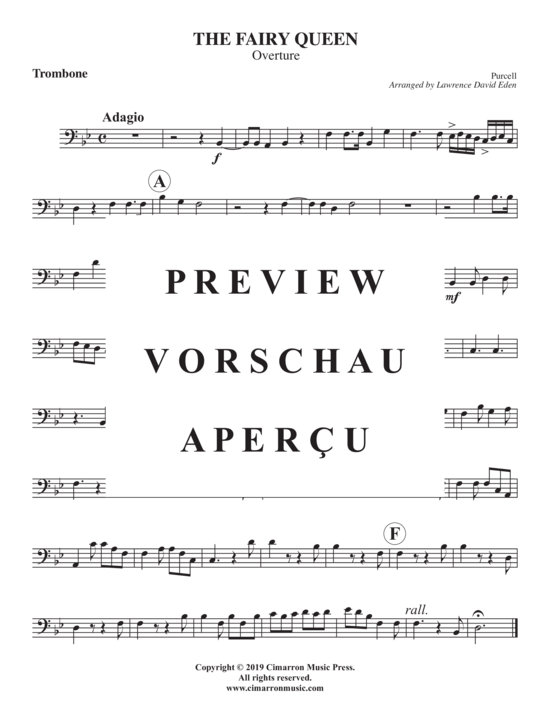 Product gallery: Page 15 of 16 Fairy Queen, The , , (Brass Sextet)