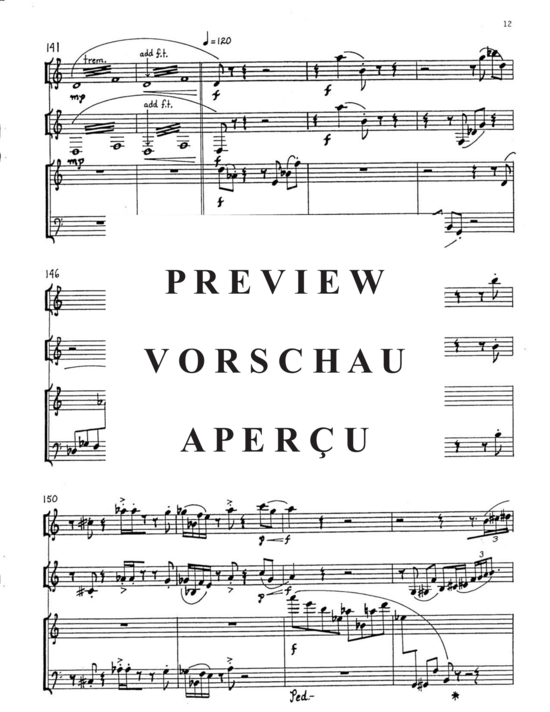 Product gallery: Page 16 of 21 Fantasia , , (flute, clarinet and piano)