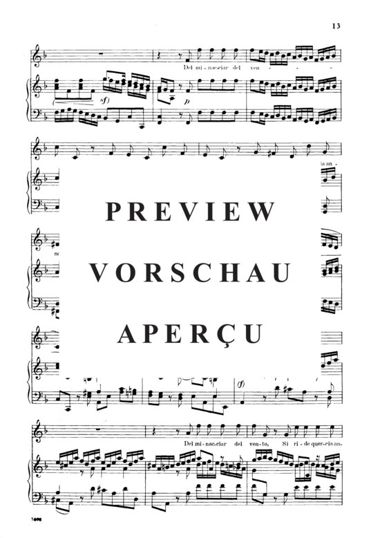 Product gallery: Page 3 of 5 Del minacciar del vento, , Alto Solo and Piano