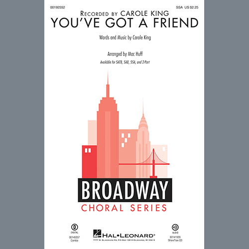 Produktbild zu: You've Got A Friend (arr. Mac Huff)