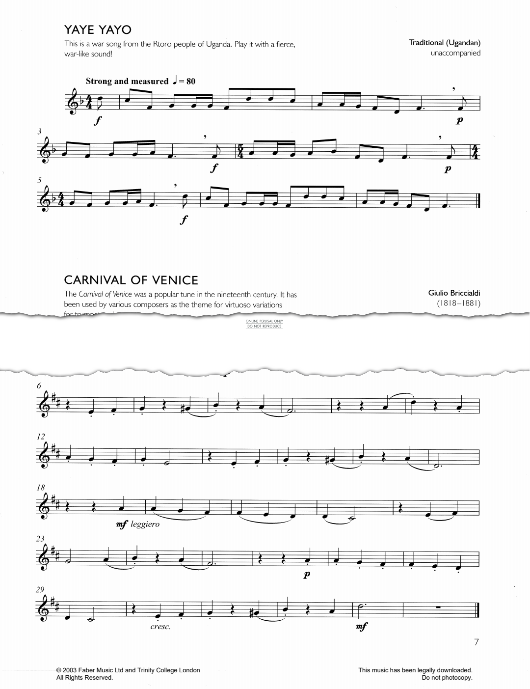 Produktgalerie: Seite 1 von 1 Yaye Yayo, Traditional, Trompete