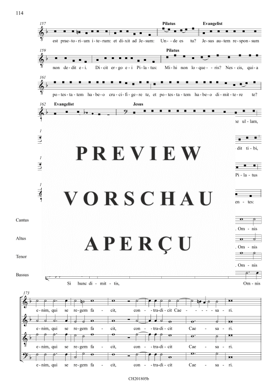 Product gallery: Page 11 of 11 Passio secundum Ioannem - Johannespassion, , (mixed choir)