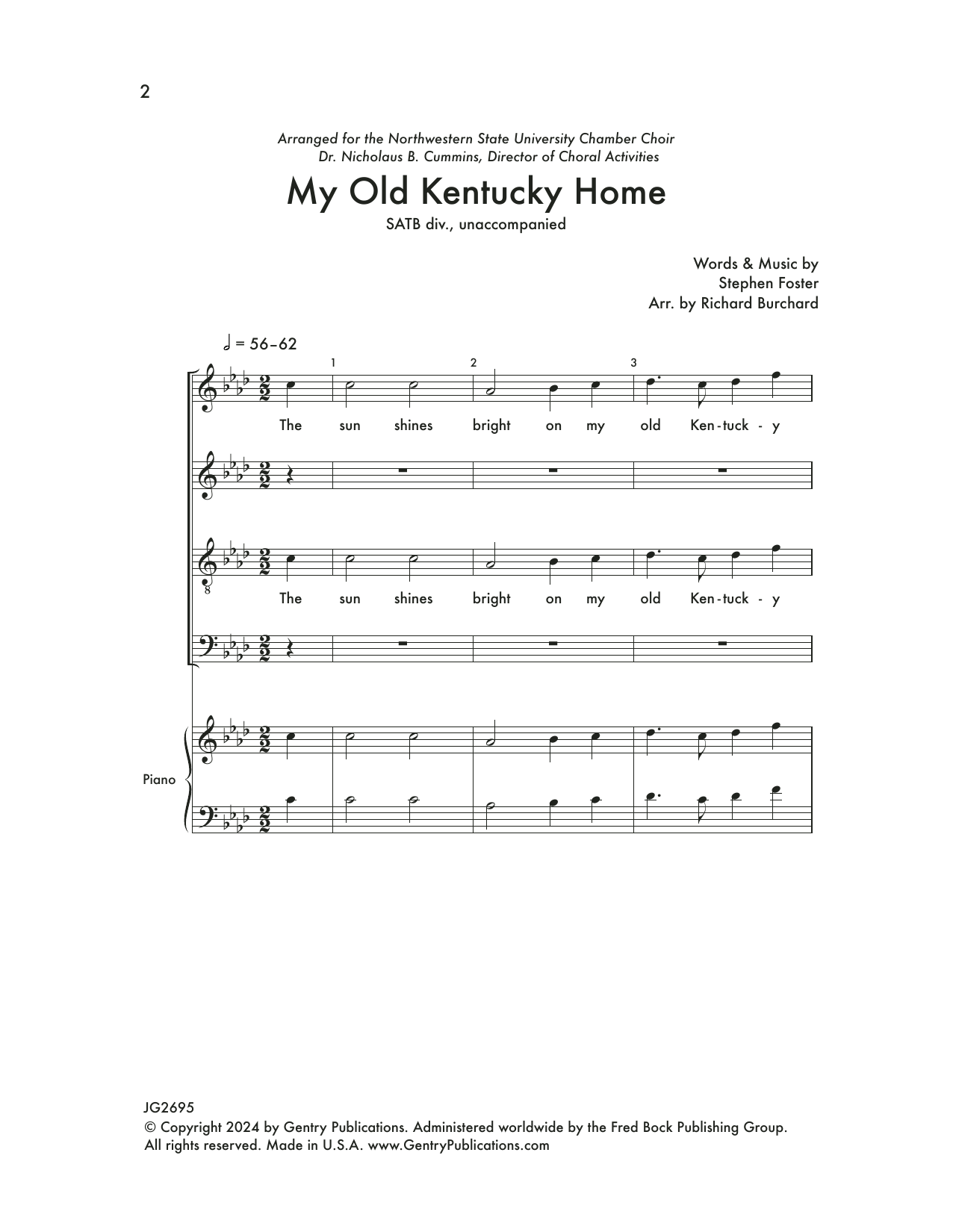 Product picture to: My Old Kentucky Home