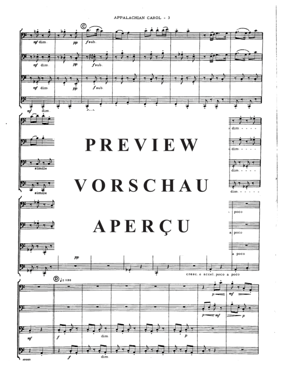 gallery: Appalachian Carol , , (Tuba Quartett EETT)