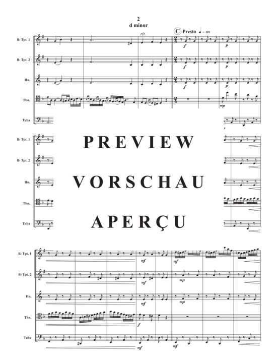 gallery: Czardas , , (Blechbläser Quintett)