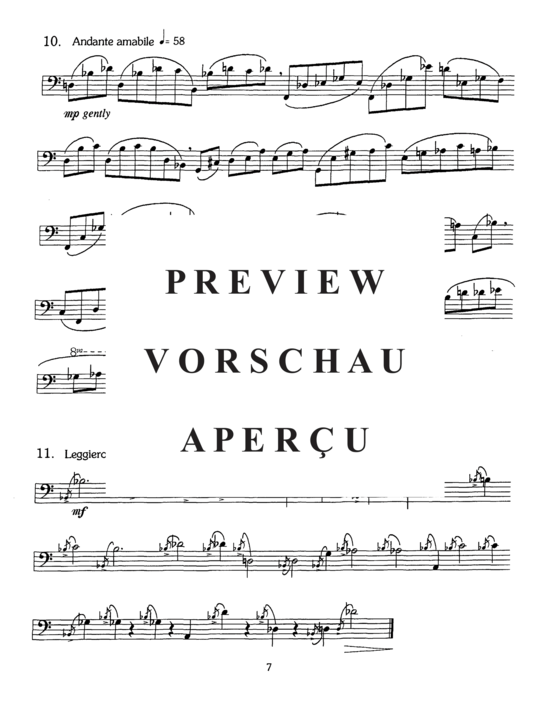 Product gallery: Page 11 of 16 Nocturne Etudes , , (Euphonium Solo)
