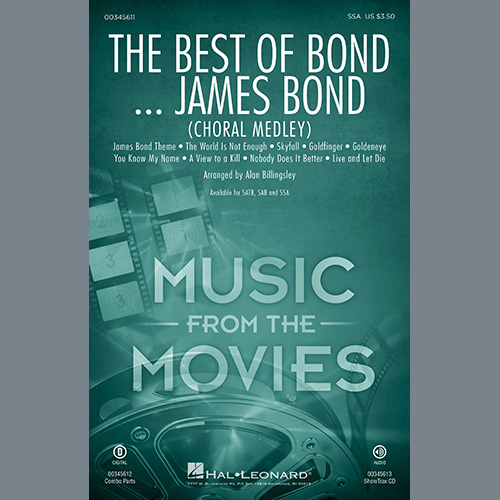 Product picture to: The Best of Bond... James Bond (Choral Medley)