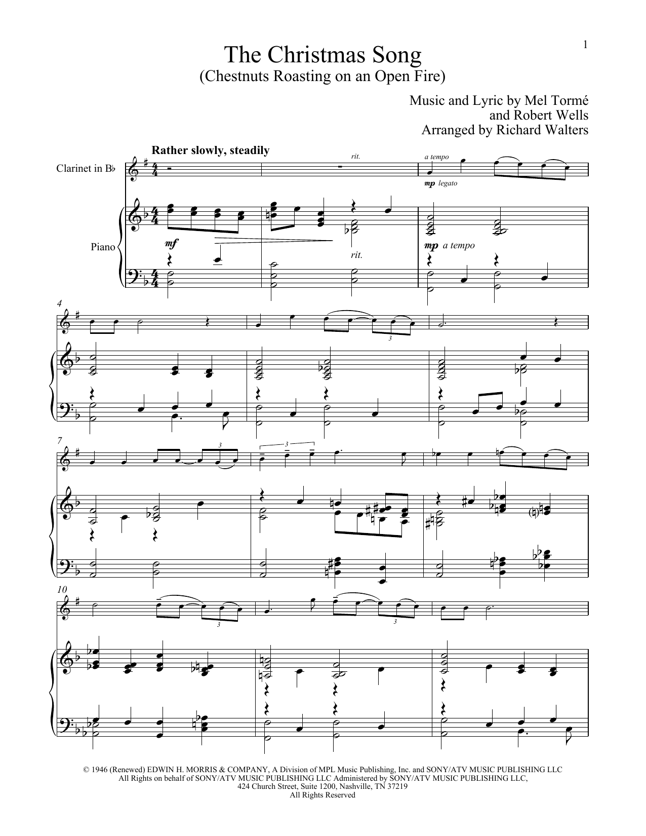 Product gallery: Page 1 of 1 The Christmas Song (Chestnuts Roasting On An Open Fire), Mel Tormé