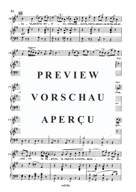 Produktgalerie: Seite 3 von 11 Sventurata, anch'io deliro, , Sopran und Klavier