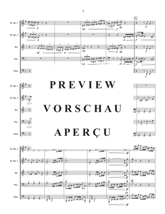 Produktgalerie: Seite 9 von 21 Virtuoso Polonaise Marcatiss , , (Blechbläserquintett)