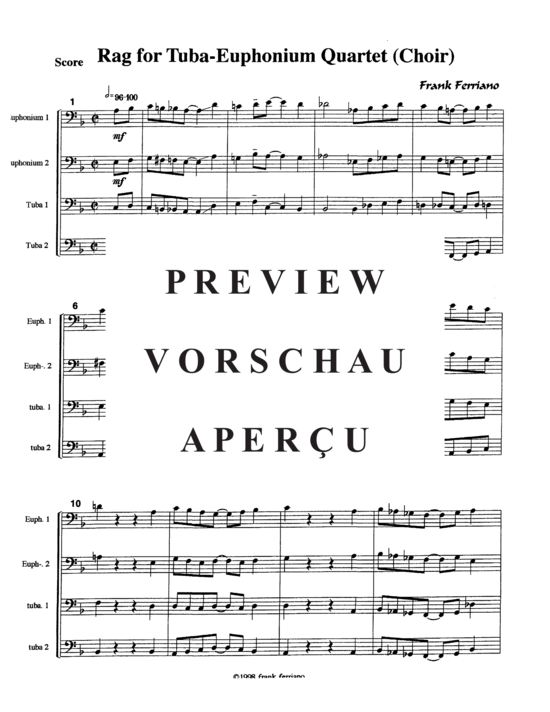 Product gallery: Page 3 of 15 Rag , , (Tuba Quartett EETT)