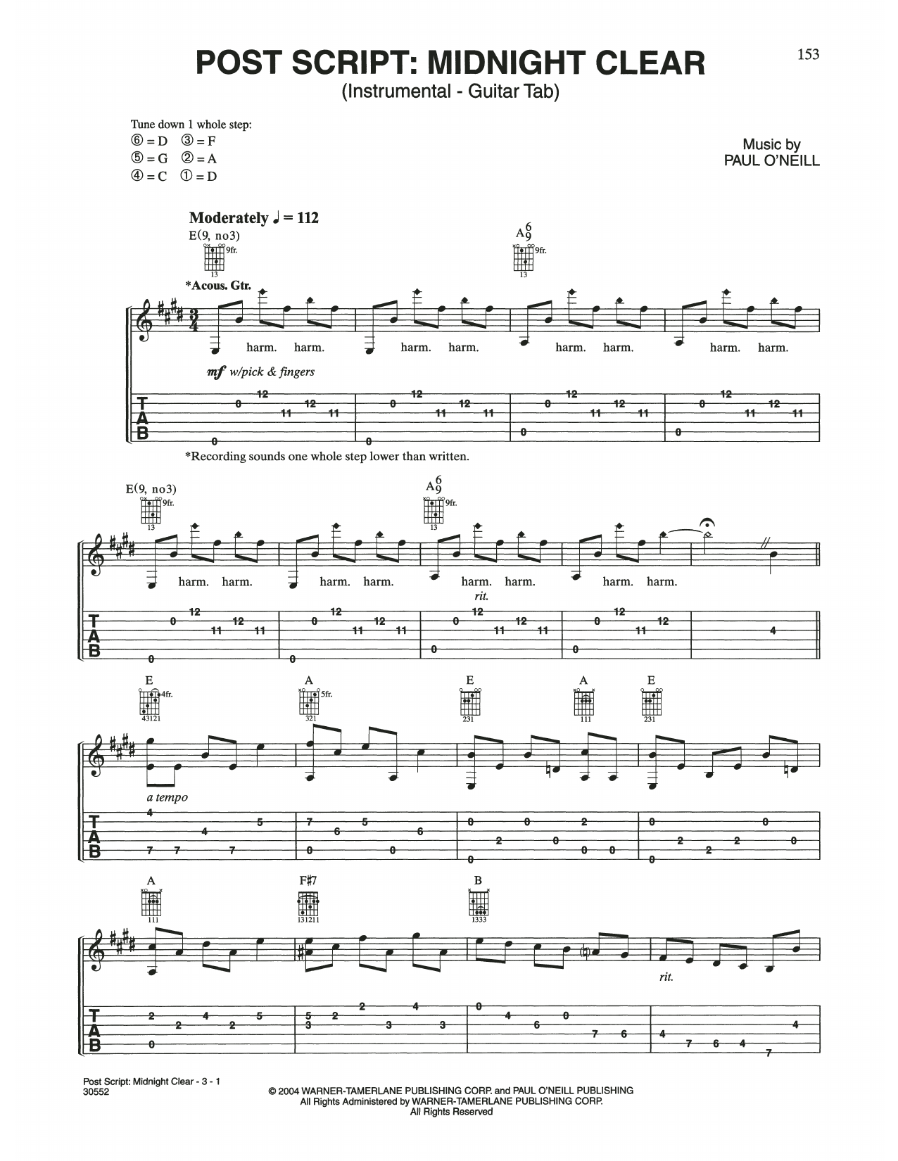Product gallery: Page 1 of 1 Post Script: Midnight Clear, Trans-Siberian Orchestra