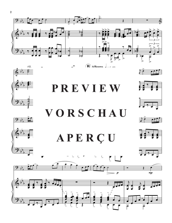 Product gallery: Page 3 of 13 Southeastern Rhapsody , , (trombone/baritone + piano)