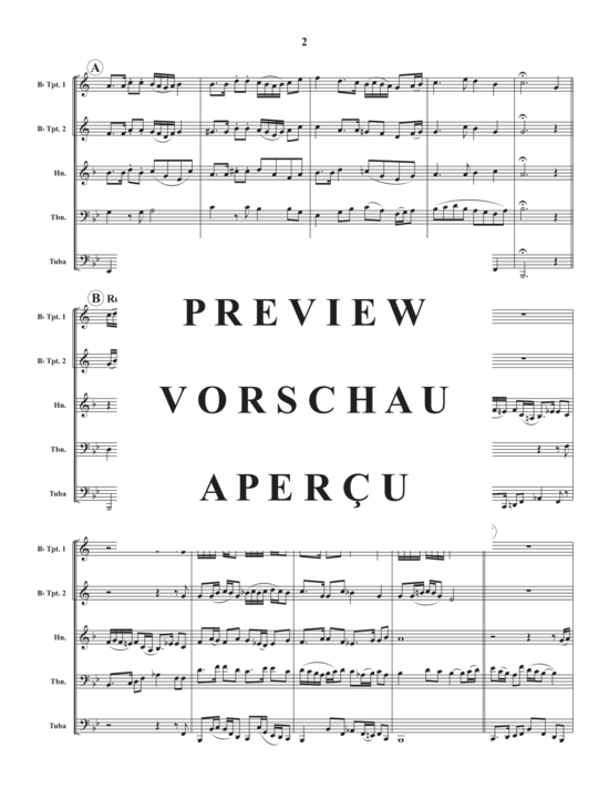 Produktgalerie: Seite 4 von 27 Three Times Five , , (Blechbläser Quintett)