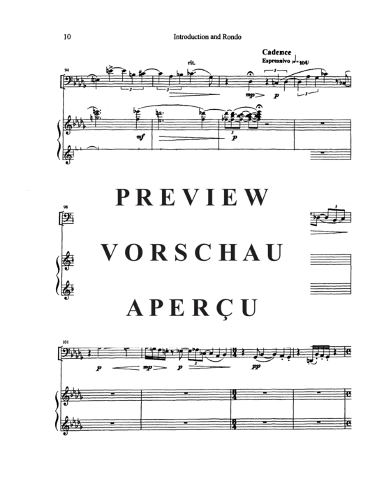 Produktgalerie: Seite 12 von 19 Introduction and Rondo , , (Tuba + Klavier)
