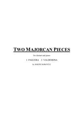Product picture to: Valdemosa (from 'Two Majorcan Pieces')