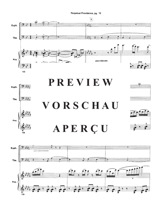 Produktgalerie: Seite 14 von 21 Perpetual Providence , , (Euphonium, Tuba + Klavier)