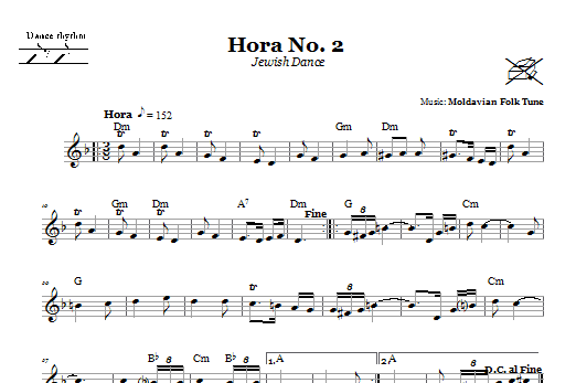 Product picture to:  Hora No. 2 (Jewish Dance) - Moldavian Folk Tune