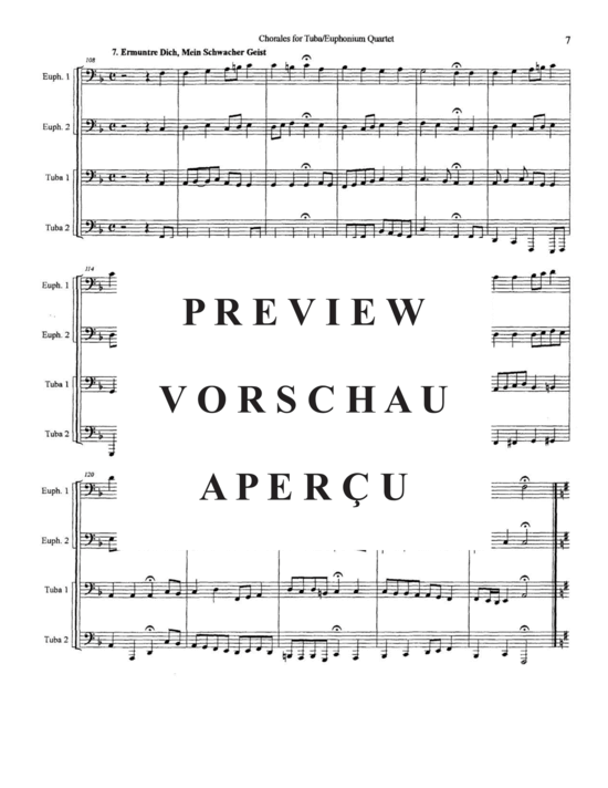 Product gallery: Page 10 of 21 Chorales , , (Tuba Quartett EETT)