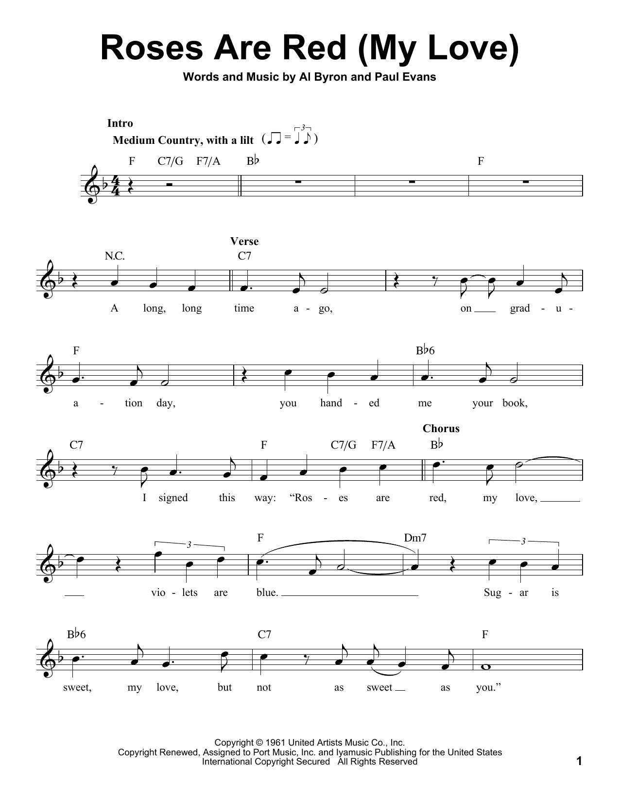 Produktgalerie: Seite 1 von 1 Roses Are Red, My Love, Bobby Vinton, Gesang