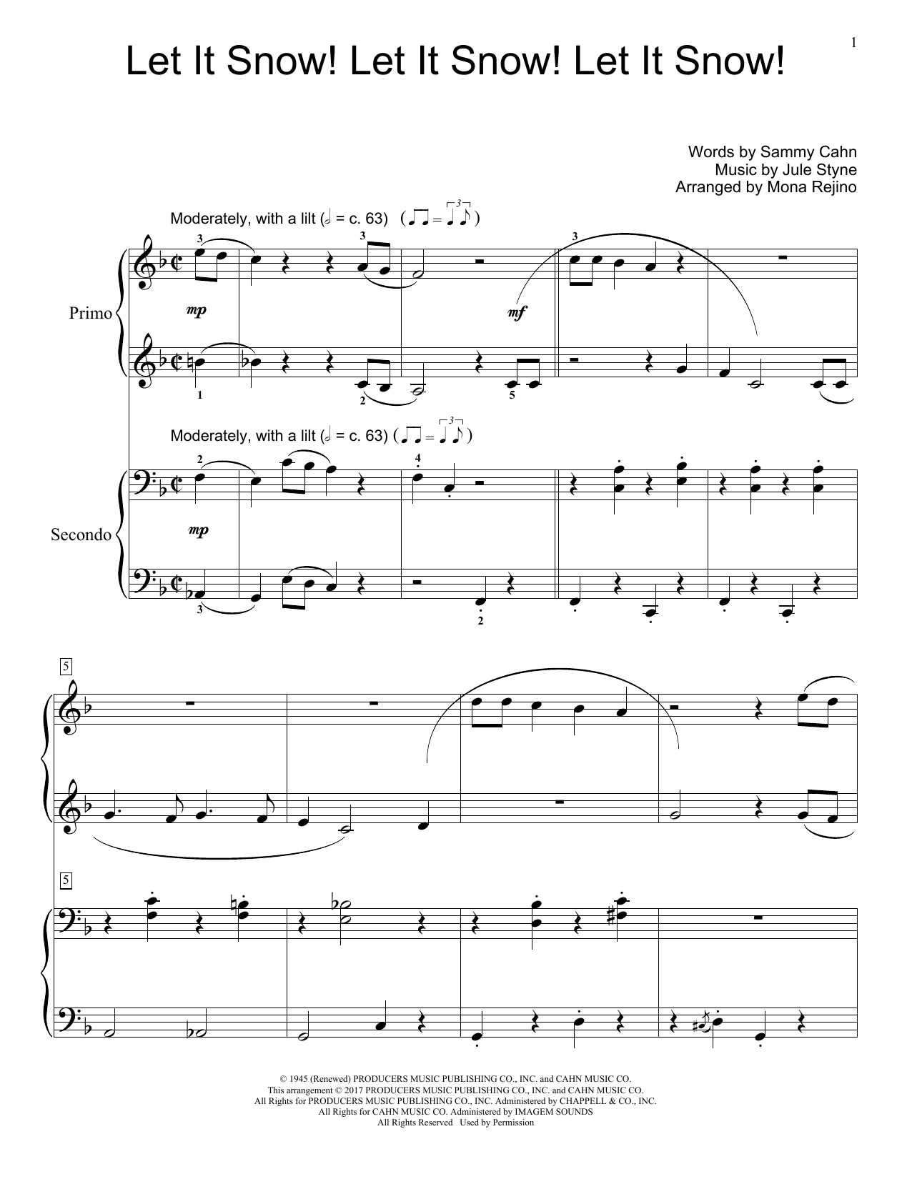 Product gallery: Page 1 of 1 Let It Snow! Let It Snow! Let It Snow!, Sammy Cahn