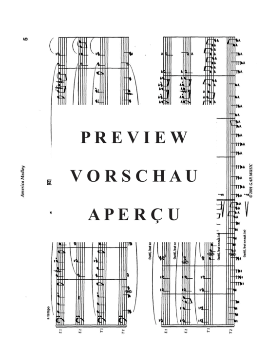 Product gallery: Page 7 of 21 American Medley , , (Tuba Quartett EETT)
