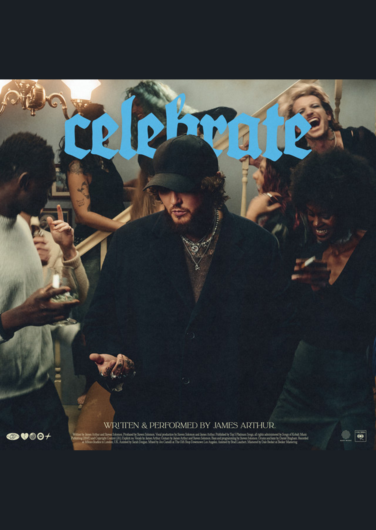 cover: Celebrate, James Arthur