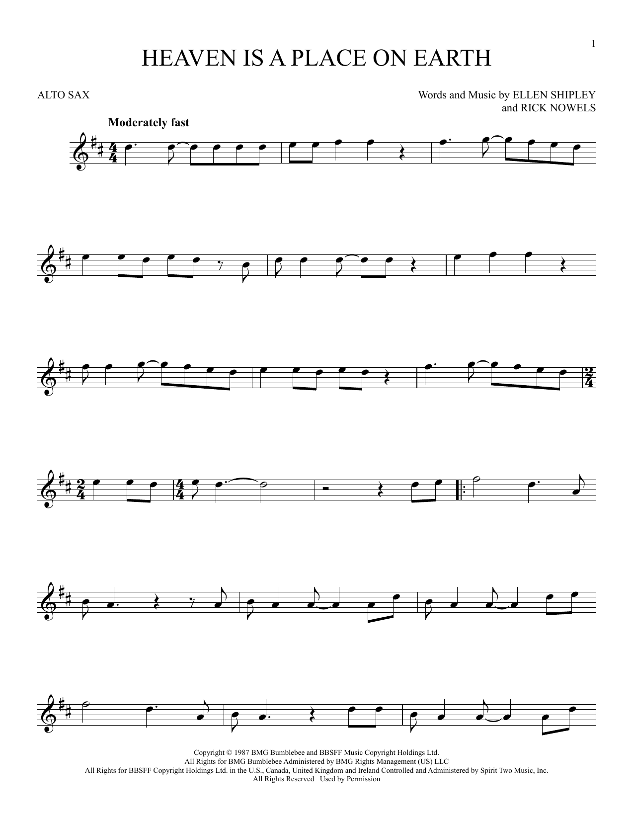 Product gallery: Page 1 of 1 Heaven Is A Place On Earth, Belinda Carlisle