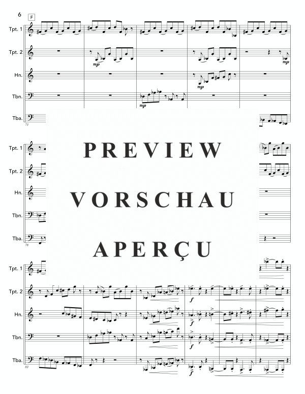Produktgalerie: Seite 10 von 11 Flying Circus, , (Blechbläse Quintett)