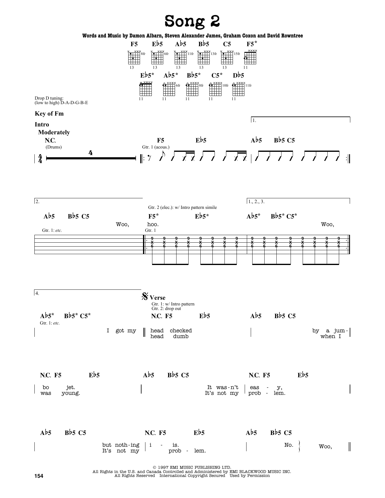 Produktbild zu: Song 2