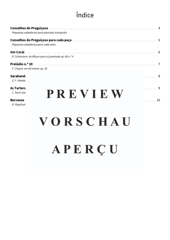 Product gallery: Page 5 of 11 Peças lentas para pianistas preguiçosos - Em versões simplificadas, , Solo Piano
