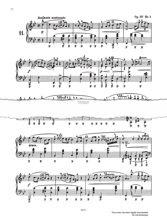 Produktgalerie: Seite 1 von 1 Nocturne in G Minor Op.37 No.1, Frederic Chopin, Klavier