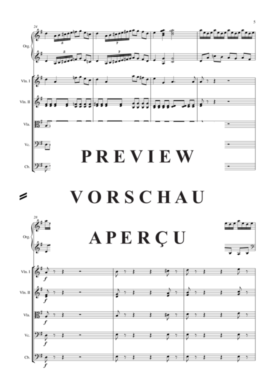 Product gallery: Page 6 of 21 Concerto for Portatif Orgue et Strings , , (string orchestra)