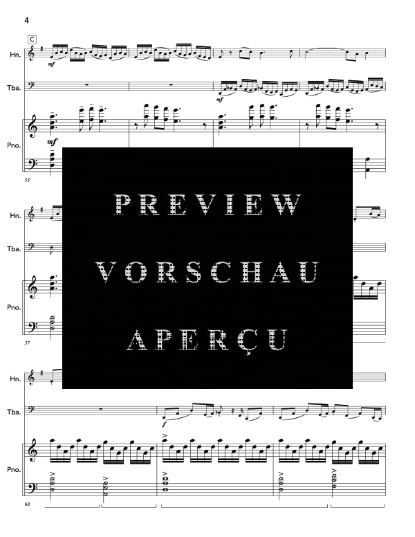 Produktgalerie: Seite 8 von 11 Faraway Nearby, , (Trio Horn in F, Tuba und Klavier)
