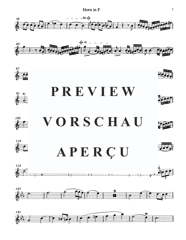 Produktgalerie: Seite 11 von 11 Quintett No. 1, , Gemischtes Ensemble Horn und Streicher Quartett - Einzelstimmen