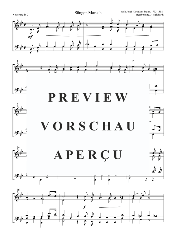 Product gallery: Page 2 of 5 Sänger-Marsch, , Trombone Choir