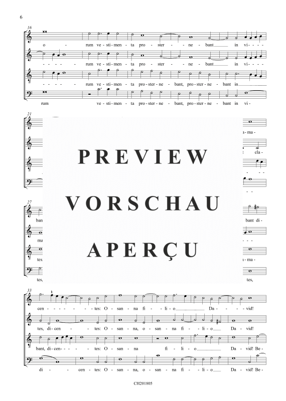 gallery: Officium Hebdomadae Sanctum, , (Gemischter Chor)