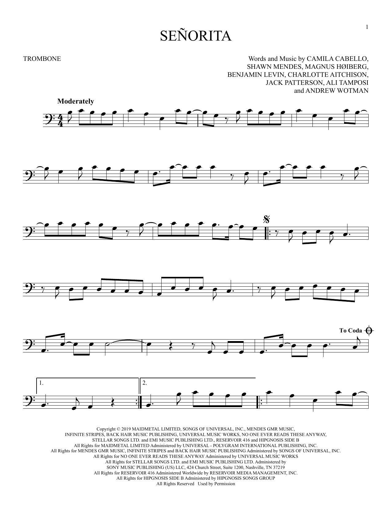 Product gallery: Page 1 of 1 Señorita, Shawn Mendes and Camila Cabello