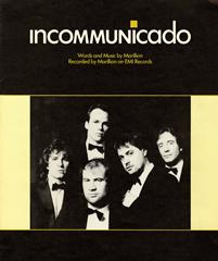 cover: Incommunicado, Marillion