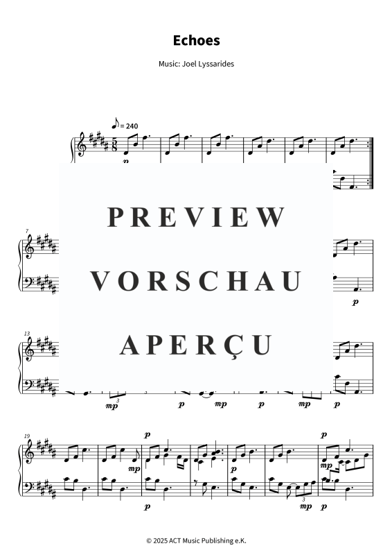 gallery: Echoes, Lyssarides, Joel, (Klavier Solo)