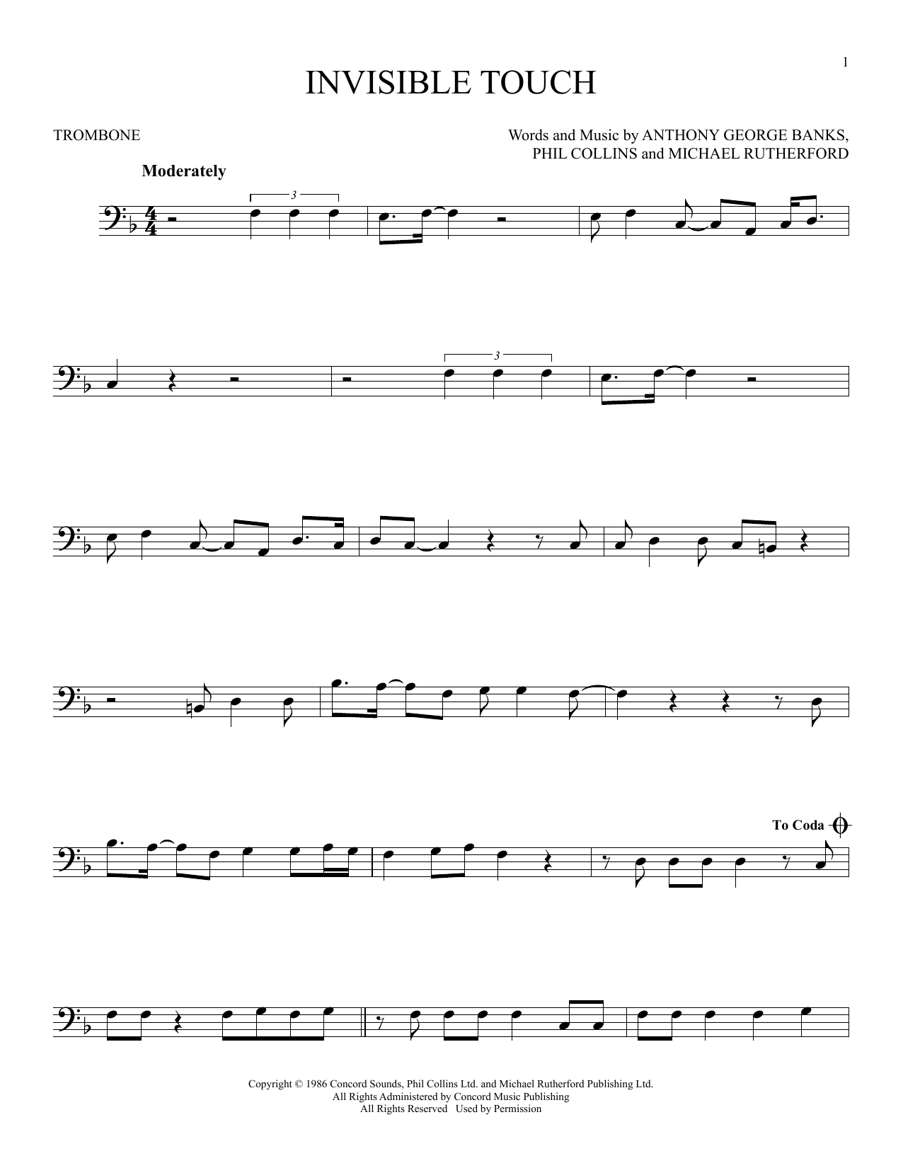 Product gallery: Page 1 of 1 Invisible Touch, Genesis