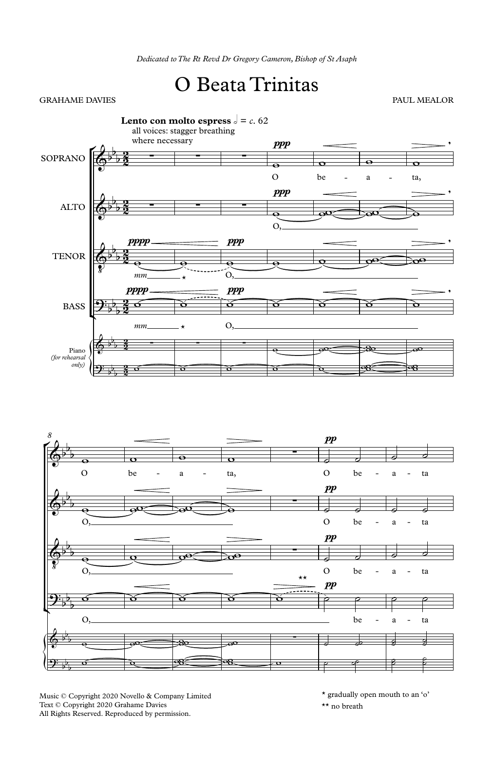 Produktbild zu: O Beata Trinitas