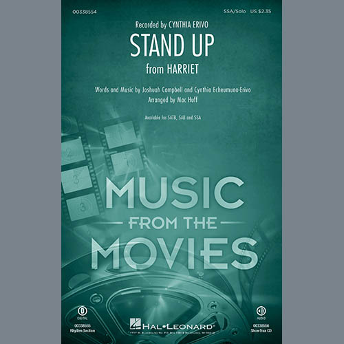 cover: Stand Up (from Harriet) (arr. Mac Huff), Cynthia Erivo, Chor