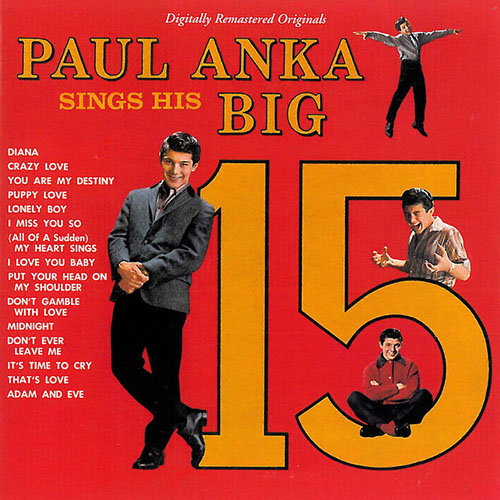cover: Lonely Boy, Paul Anka