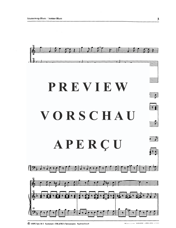 Product gallery: Page 5 of 7 Säumerweg Blues, Op. 181, , Alphorn In F and Piano