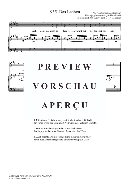 Product picture to: Das Lachen Text: G. W. R. Becker