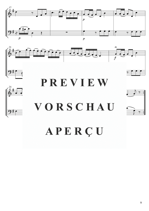 gallery: Sonate Nr. 1, , Violine und Kontrabass