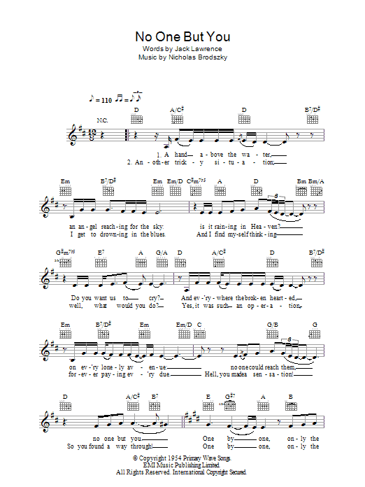 Product gallery: Page 1 of 1 No One But You, Billy Eckstine