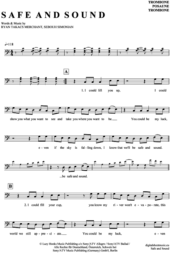 Product picture to: Safe and sound Capital Cities